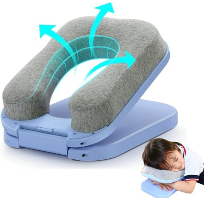 Hofason Nap pillow for desk Memory Foam Nature Sleeping Pillow Pack of 1(Blue)