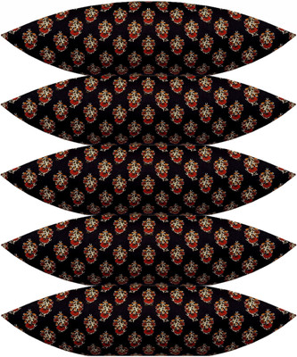 Changers Microfibre Floral Sleeping Pillow Pack of 5(Black)