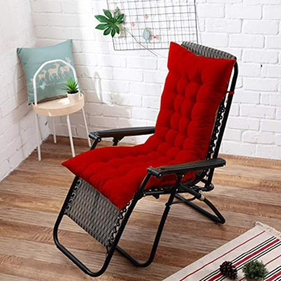 AG's Active Microfibre Solid Chair Pad Pack of 1(Red)