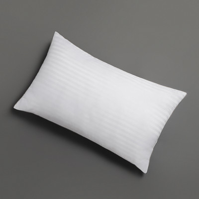 LA VERNE Microfibre Solid Sleeping Pillow Pack of 1(White)