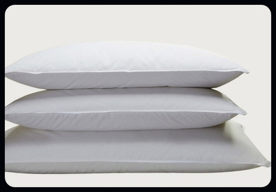 Urmila Creation Cotton Sleeping Pillow Pack of 3 Solid Luxury(White)