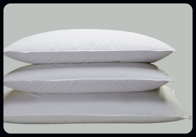 Urmila Creation Luxury Cotton Solid Sleeping Pillow Pack of 3(White)