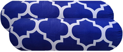 PALVIT Microfibre Abstract Bolster Pack of 2(JALAR)