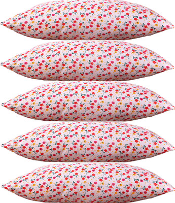 STOMIA Polyester Fibre Abstract Sleeping Pillow Pack of 6(Multicolor)