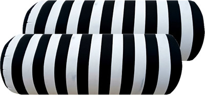 Changers Microfibre Bolster Pack of 2 Stripes(White)