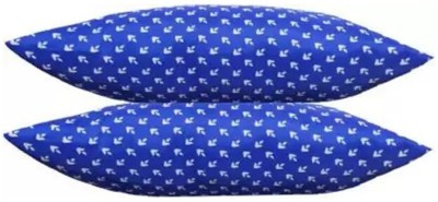 SANJU BROTHER LUXORY Microfibre Floral Sleeping Pillow Pack of 2(Blue)