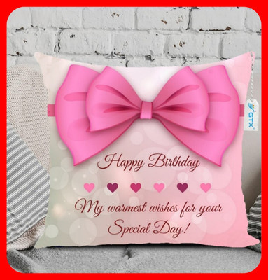 GTX Microfibre Toons & Characters Cushion Pack of 1(Pink)