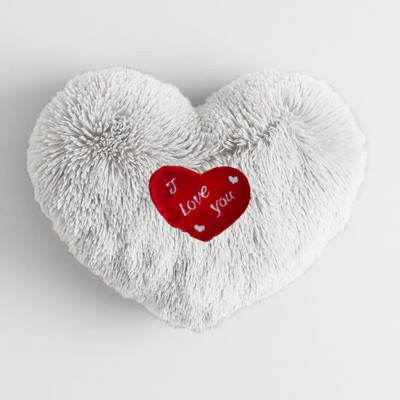 PriMaryHoMe Microfibre Solid Cushion Pack of 1(White)