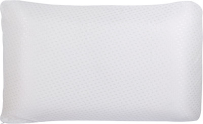 EMERALD Memory Foam Polka Sleeping Pillow Pack of 1(White)