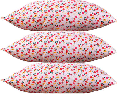 PALVIT Microfibre Abstract Sleeping Pillow Pack of 3(Multicolor)