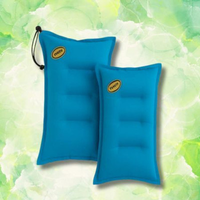 RL ENTERPRISE Air Solid Travel Pillow Pack of 2(Multicolor)