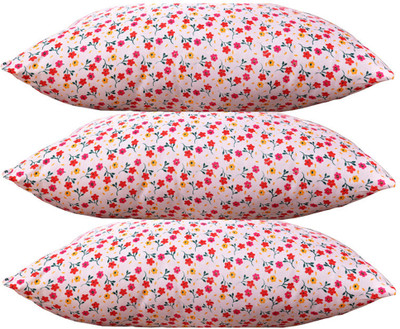 PALVIT Microfibre Abstract Sleeping Pillow Pack of 3(Multicolor)