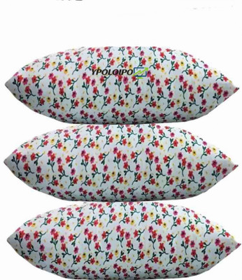 YPOLOIPO LUXURY Polyester Fibre Abstract Sleeping Pillow Pack of 3(Printed)