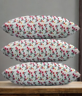 YPOLOIPO LUXURY Polyester Fibre Solid Sleeping Pillow Pack of 3(Printed)