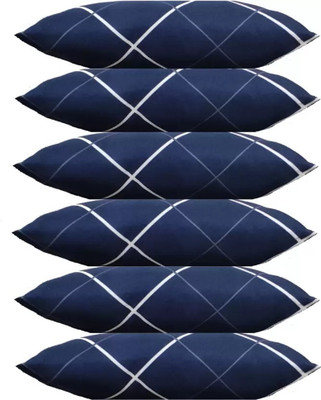 PALVIT Microfibre Abstract Sleeping Pillow Pack of 6(Multicolor)