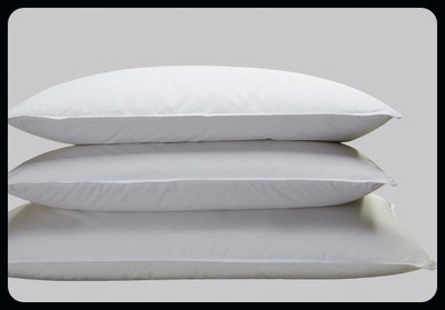 JAYOG ENTERPRISE Luxury Cotton Solid Sleeping Pillow Pack of 3(White)
