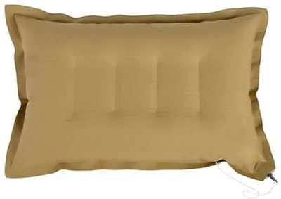 paavi REMBOO AIR PILLOW Down & Feather Stripes Travel Pillow Pack of 1(Blue)