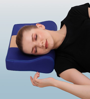 VN CARE Memory Foam Solid Orthopaedic Pillow Pack of 1(Multicolor)