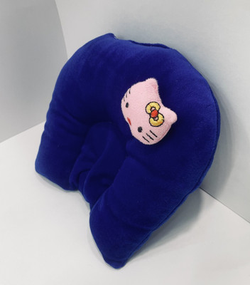 EVK Mustard Seeds Baby Pillow Pack of 1 Toons & Characters(Dark Blue)