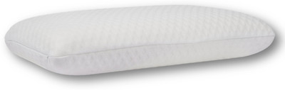 Papaya Standard Memory Pillow with Pillow Cover Memory Foam Geometric Orthopaedic Pillow Pack of 1(White)