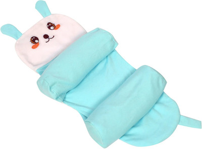 Carewell Wellness Microfibre Animals Baby Pillow Pack of 1(Blue)