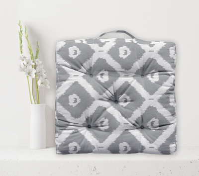 OASIS Cotton Toons & Characters Floor Cushion Pack of 1(Grey)