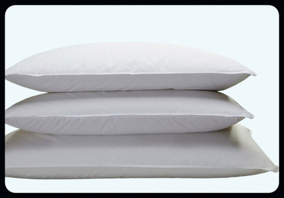 JAYOG ENTERPRISE Luxury Cotton Solid Sleeping Pillow Pack of 3(White)