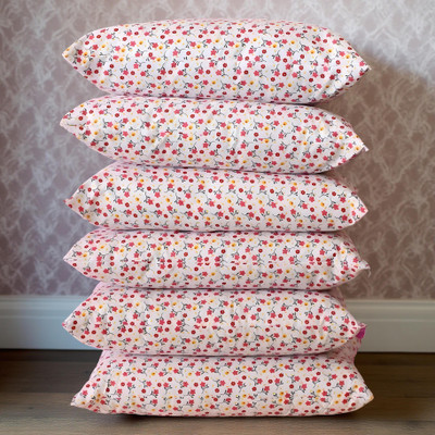 CIEZAR Polyester Fibre Sleeping Pillow Pack of 6 Abstract Luxury(Multicolor)