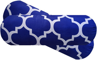 PALVIT Microfibre Abstract Bolster Pack of 2(JALAR)