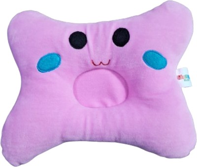 Chinmay Kids Microfibre Toons & Characters Baby Pillow Pack of 1(Pink)