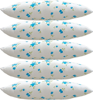 Navi collection Microfibre Abstract Sleeping Pillow Pack of 5(BLUE PATI)