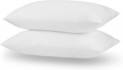 Changers Microfibre Sleeping Pillow Pack of 2 Solid(White)