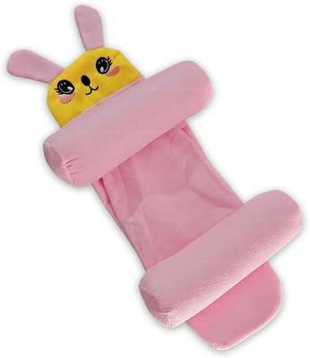 Hellobear Polyester Fibre Baby Pillow Pack of 1 Animals Baby Neck Pillow(Pink)