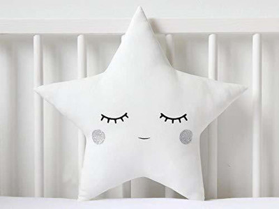 The Purple Tree Microfibre Solid Cushion Pack of 1(White)