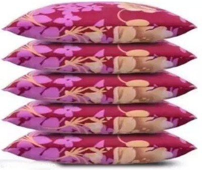 STOMIA STOMIA LUXURY SOFT PILLOW Microfibre, Air, Cotton Abstract Sleeping Pillow Pack of 5(Multicolor)