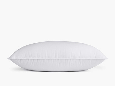 brightjex Cotton Solid Body Pillow Pack of 1(White)
