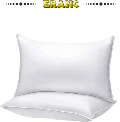 NKSNIMYSTORES Cotton, Polyester Fibre Abstract, Floral Sleeping Pillow Pack of 2(White)