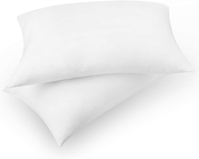 BHEBHA Pillow Set || Comfort And Support Pillow Microfibre Abstract Sleeping Pillow Pack of 2(White)
