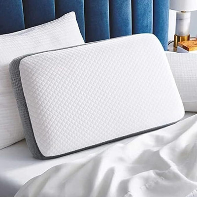 Flipkart SmartBuy Memory Foam Solid Orthopaedic Pillow Pack of 1(Grey)