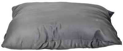 Fiveminmore Satin Microfiber Sleeping Pillow for Home|16x24 Inch Soft Fluffy Plan Pillow| Microfibre Solid Sleeping Pillow Pack of 1(Grey)