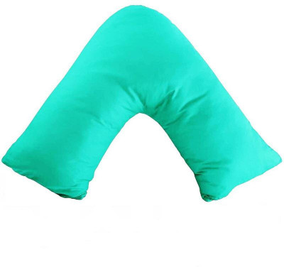 Mom's Moon Side Sleeping Pillow/Stomach Sleeping Pillow Microfibre Solid Sleeping Pillow Pack of 1(Sea Blue)