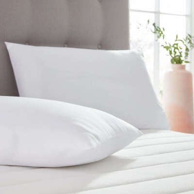 BHEBHA Pillow Set || Comfort And Support Pillow Microfibre Abstract Sleeping Pillow Pack of 2(White)