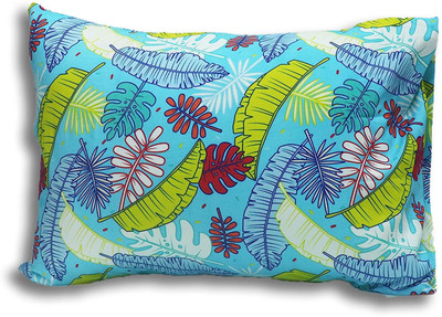 Kradyl Kroft Microfibre Solid Baby Pillow Pack of 1(Blue)