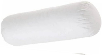 GTX Microfibre Bolster Pack of 1 Solid Home Furnishing(White)