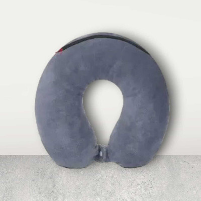 SIROKI BOND Microfibre Solid Travel Pillow Pack of 1(Multicolor)
