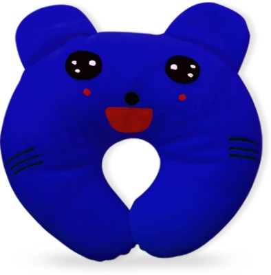 Baby Desire Polyester Fibre Animals Baby Pillow Pack of 1(Dark Blue)