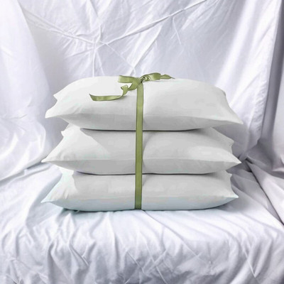 kuihome Microfibre Sleeping Pillow Pack of 3 Floral LUXURY(White)