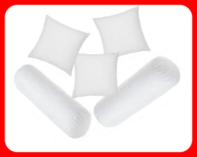 GTX Microfibre Bolster Pack of 5 Solid(White)