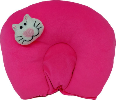 Ehouseall Store Mustard Seeds, Cotton Baby Pillow Pack of 1 Toons & Characters(Dark Pink)