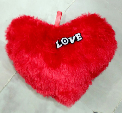 sandal electronic PILLOW_HEART _LOVE Polyester Fibre Toons & Characters Cushion Pack of 2(Red)